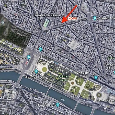 아파트 Superb Flat With Terrasse & 24-7 Security In The Heart Of Paris! 파리