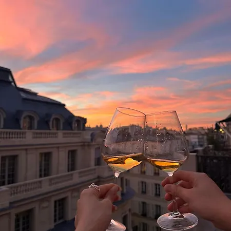 Superb Flat With Terrasse & 24-7 Security In The Heart Of Paris! 아파트 파리